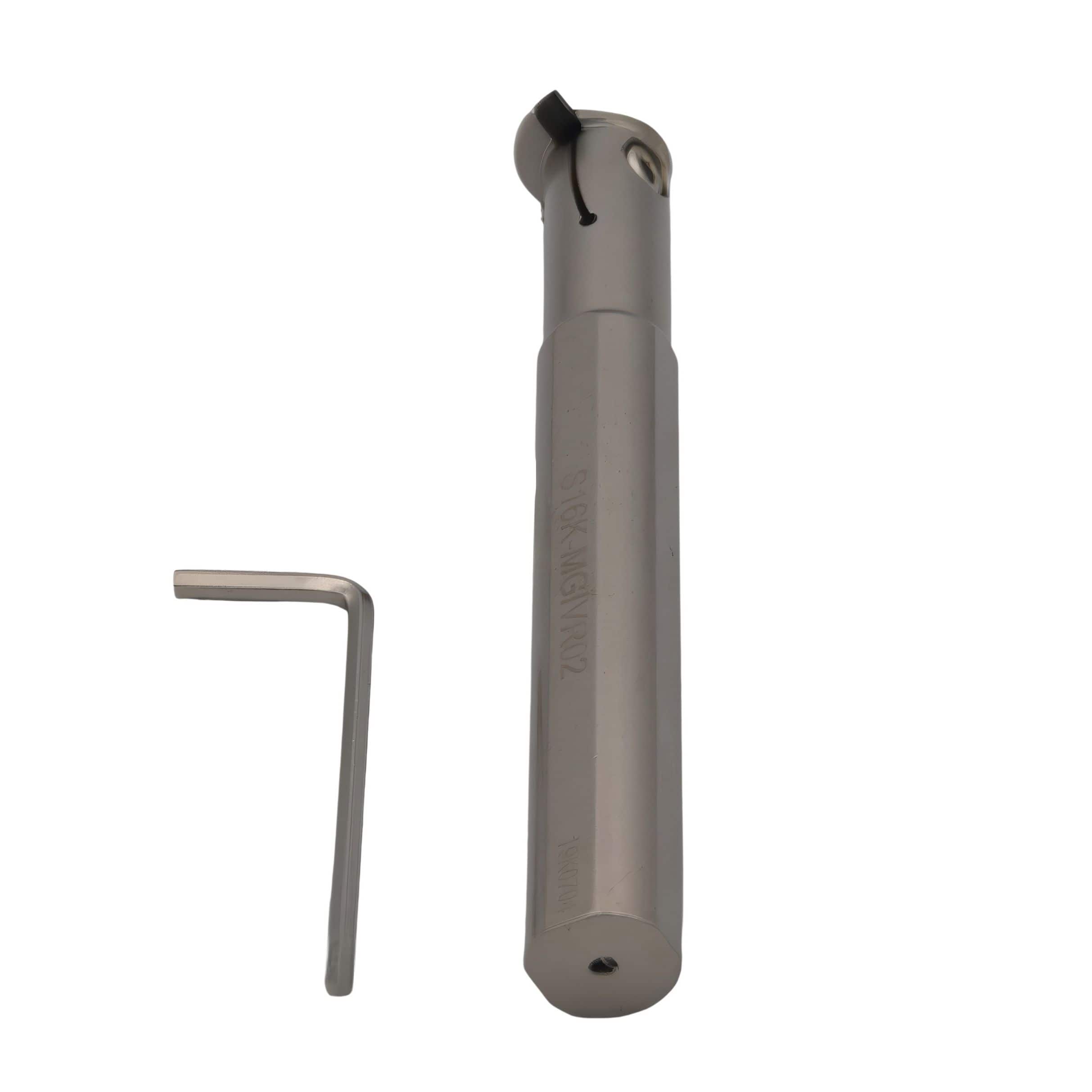 Twin Eagle Imports TOOL HOLDERS Grooving and Cut-Off Tool Holder S16K-MGIVR02 w/Inserts