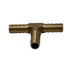 Twin Eagles Brass Connector 3/8" 10mm Brass Barb Hose Fitting  T 3 Way Barbed Connector for Fluid