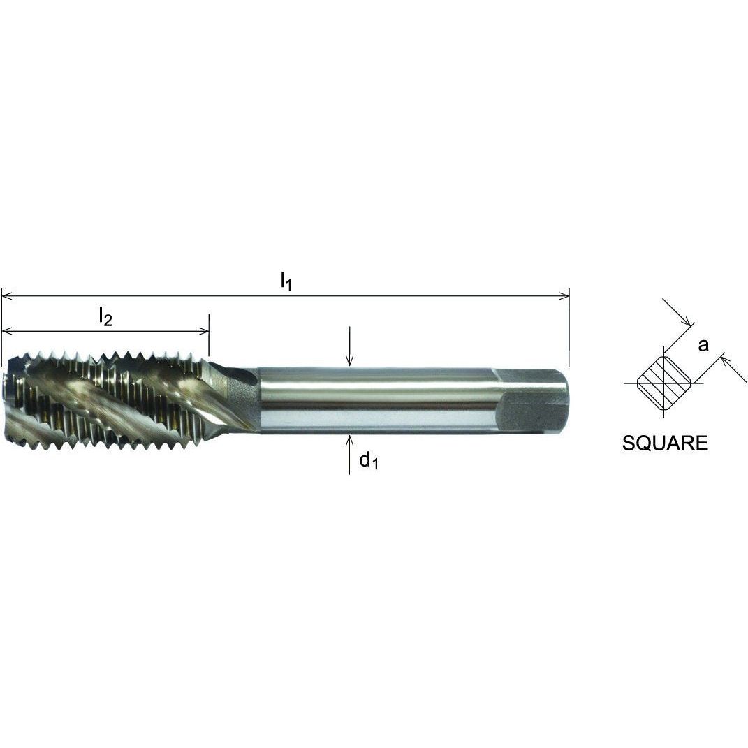 Twin Eagles  SOMTA - HSSE-V SPIRAL FLUTE TAP METRIC 14 X 2.0 (STANDARD)