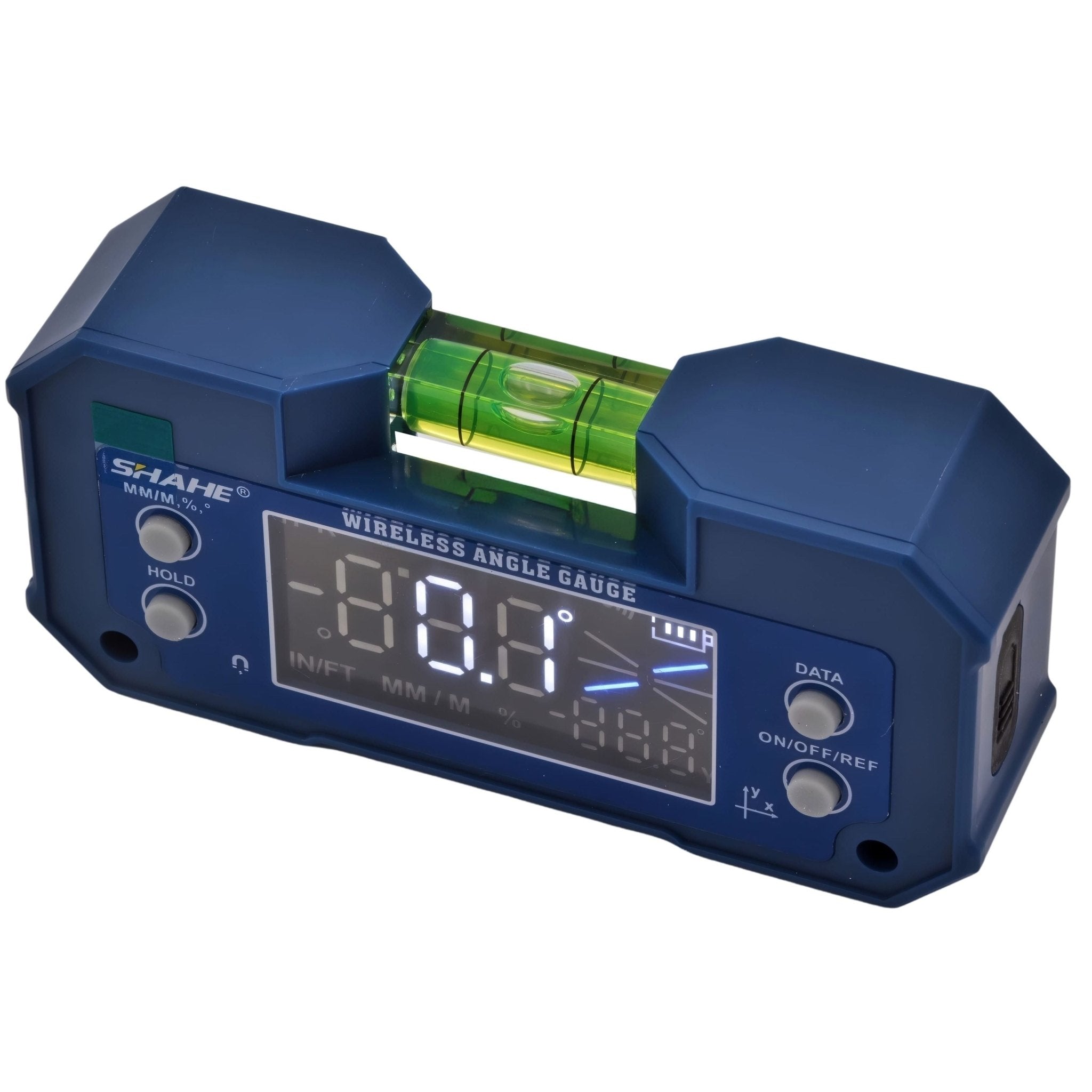 Wireless Digital Angle Gauge Electronic Level with LCD Display & Rechargeable Battery - Twin Eagle Imports