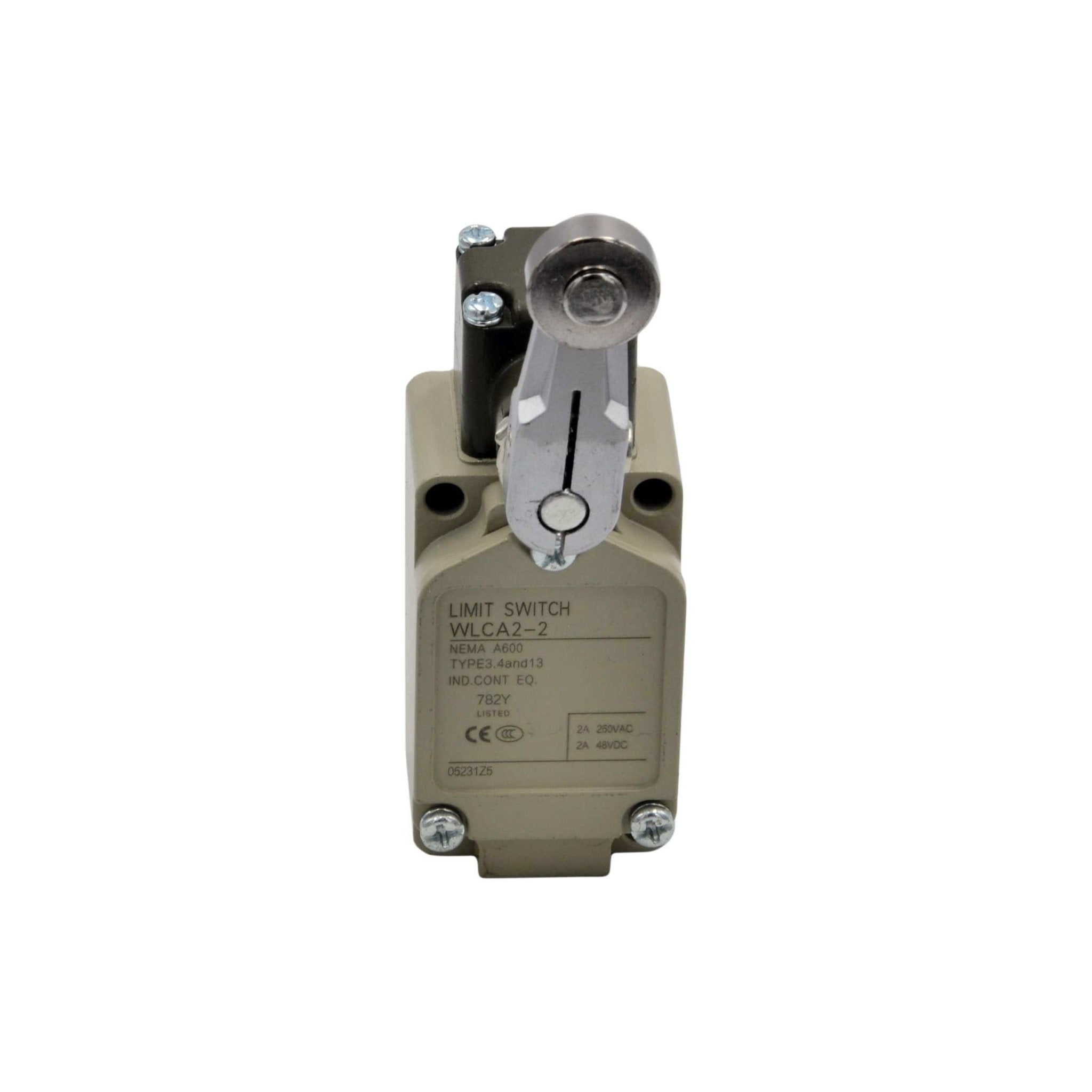 WLCA2-2 Micro Limit Switch with Adjustable Lever Roller Arm - Twin Eagle Imports