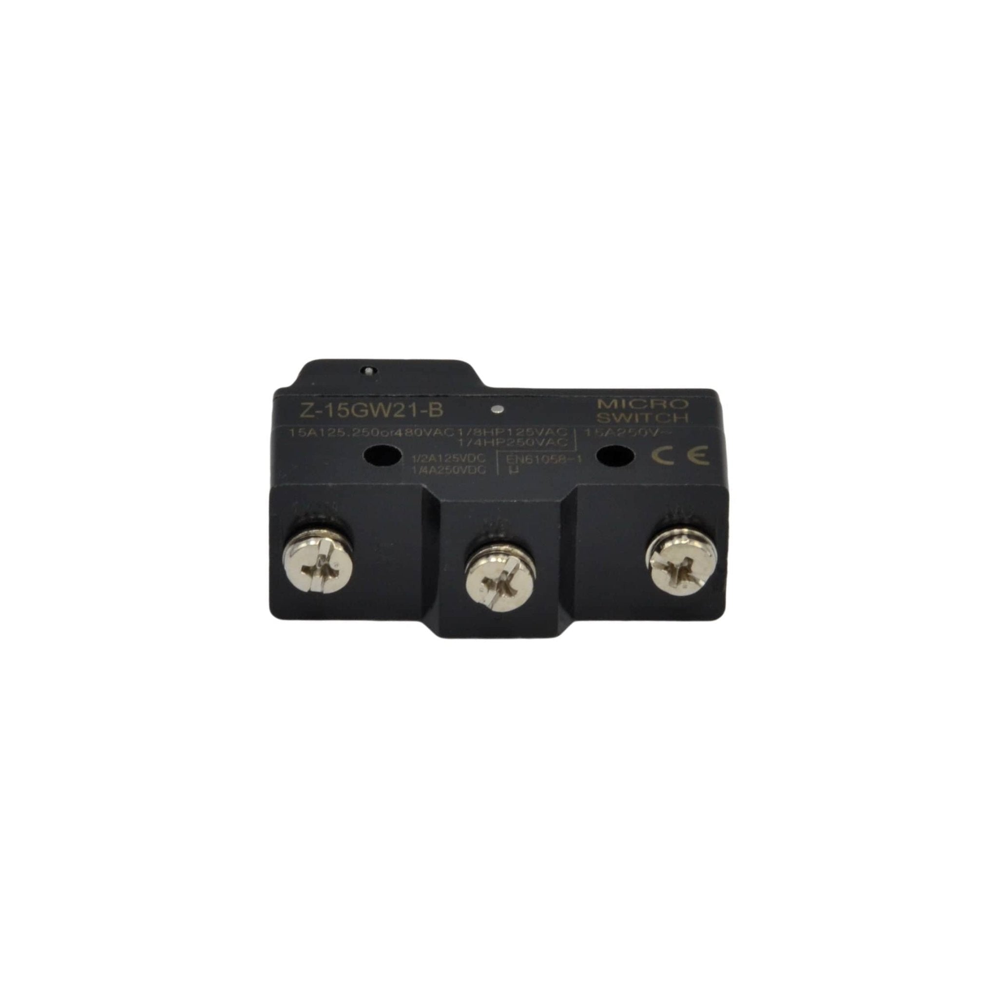 Z-15GW21-B Short Hinge, Stainless Steel Lever Micro Limit Switch - Twin Eagle Imports