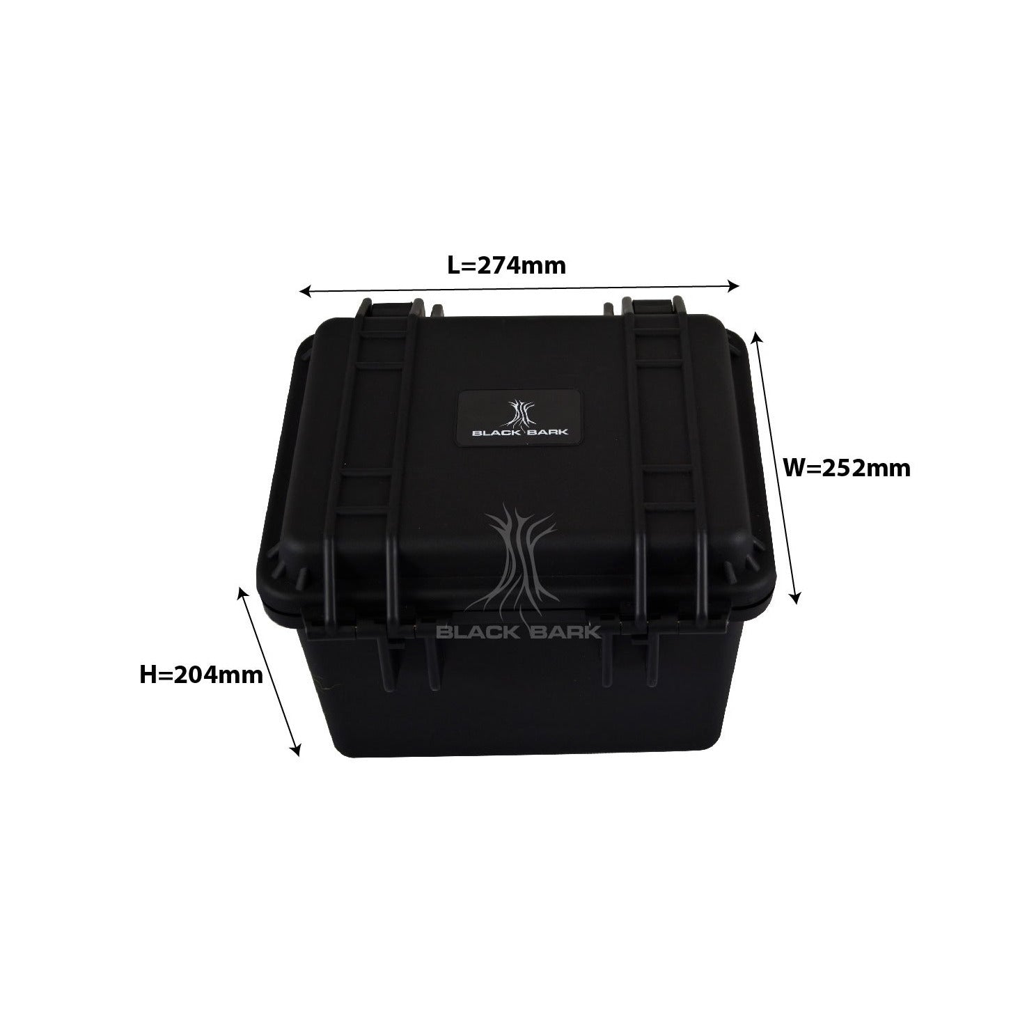 Black Bark Compact Series black BB0838 ; Camera case ; dustproof ; shockproof storage with foam ; waterproof hard carry