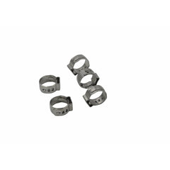 100 Piece 304 Stainless Steel 10.8-13.3mm Ear Hose Clamp - Twin Eagle Imports