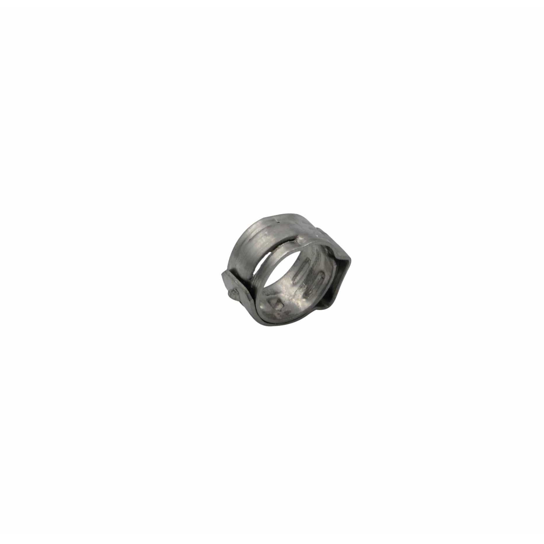 100 Piece 304 Stainless Steel 9.6-11.3mm Ear Hose Clamp - Twin Eagle Imports