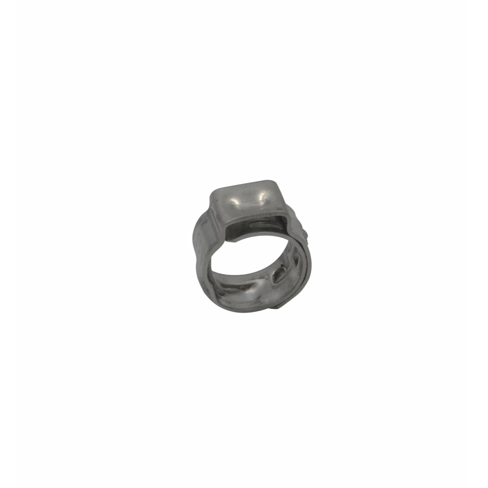100 Piece 304 Stainless Steel 9.6-11.3mm Ear Hose Clamp - Twin Eagle Imports