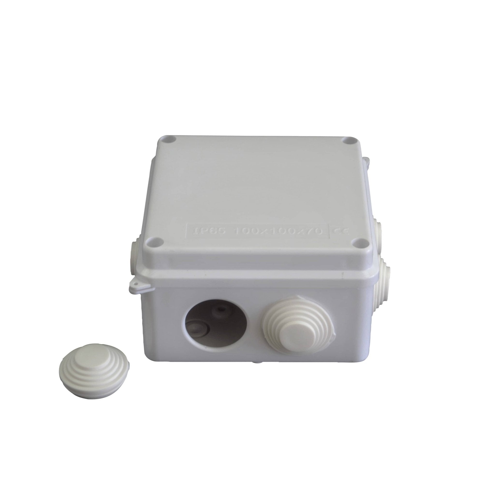 100x100x70 mm ABS Plastic IP65 Waterproof Junction Box - Twin Eagle Imports
