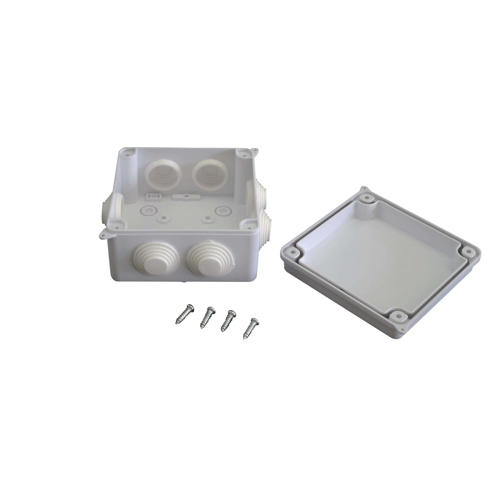 100x100x70 mm ABS Plastic IP65 Waterproof Junction Box - Twin Eagle Imports