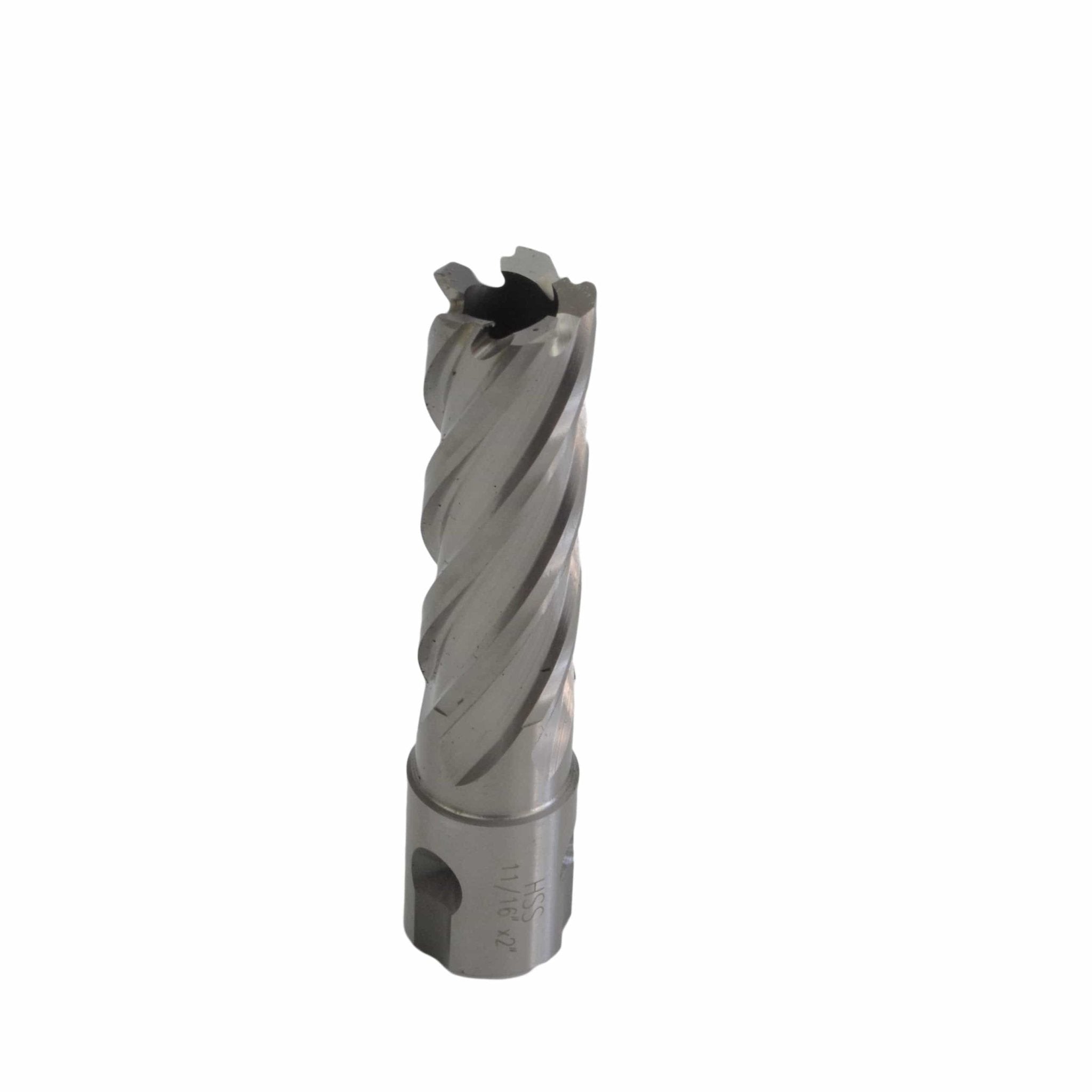 11/16" x 2" Annular cutter 3/4" Weldon Shank - Twin Eagle Imports