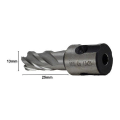 13 x 25mm D.O.C HSS 3/4" Universal Shank Annular Cutter - Twin Eagle Imports