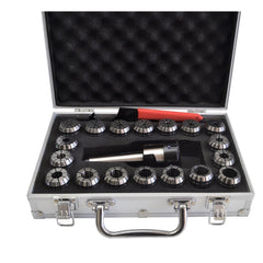 18 pc collets 3-20mm ER32 MT3 Precision Milling Collet Set - Twin Eagle Imports