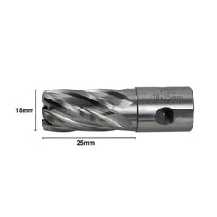 18 x 25mm D.O.C HSS 3/4" Universal Shank Annular Cutter - Twin Eagle Imports