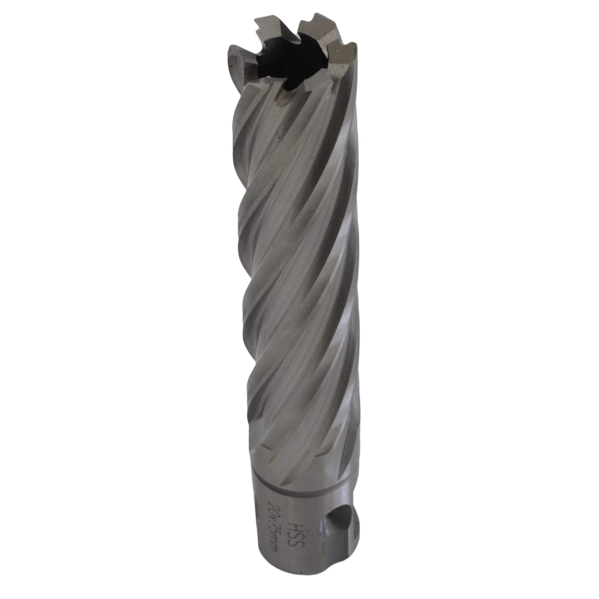 20 x 75mm D.O.C HSS Weldon Shank Annular Cutter - Twin Eagle Imports