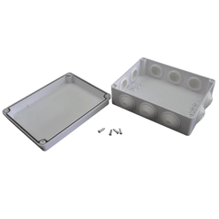 200x155x80 mm ABS Plastic IP65 Waterproof Junction Box - Twin Eagle Imports