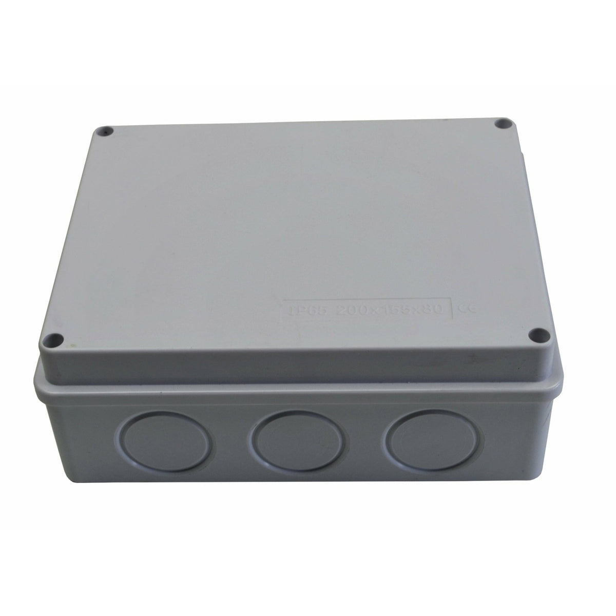 200x155x80 mm No Grommet IP65 Waterproof Junction Box - Twin Eagle Imports