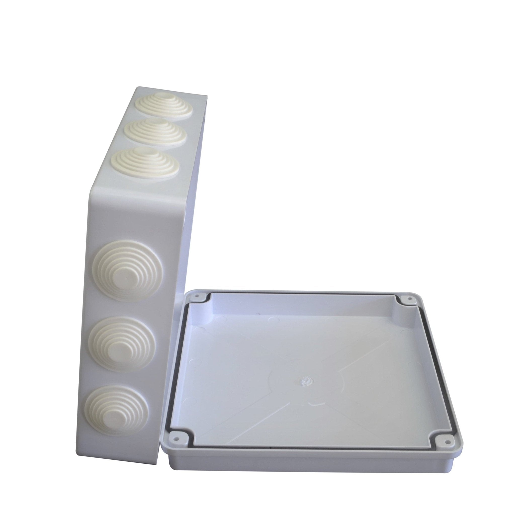200x200x80 mm ABS Plastic IP65 Waterproof Junction Box - Twin Eagle Imports