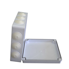 200x200x80 mm ABS Plastic IP65 Waterproof Junction Box - Twin Eagle Imports