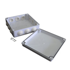 200x200x80 mm ABS Plastic IP65 Waterproof Junction Box - Twin Eagle Imports
