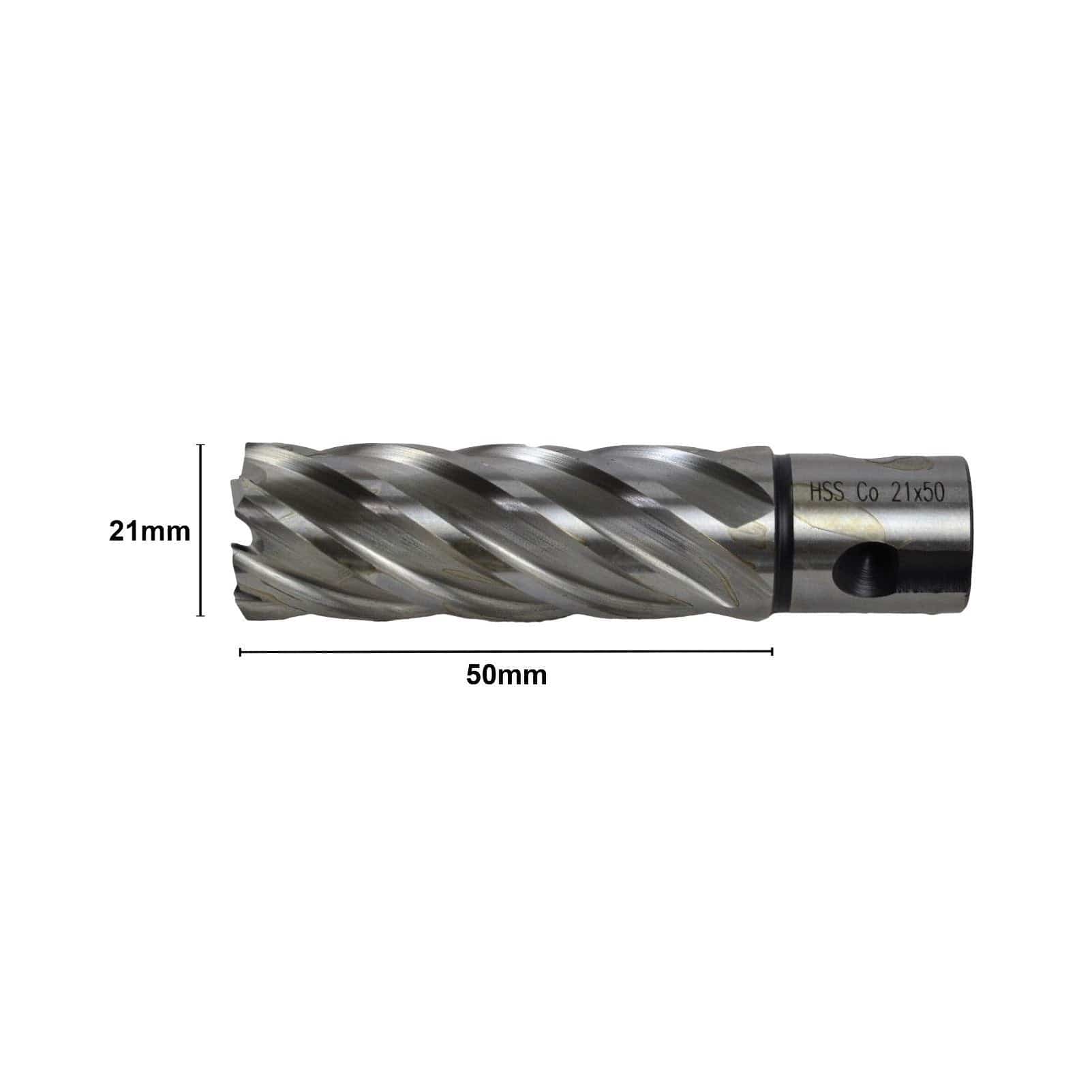 21 x 50mm D.O.C HSS 3/4" Universal Shank Annular Cutter - Twin Eagle Imports
