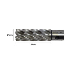 21 x 50mm D.O.C HSS 3/4" Universal Shank Annular Cutter - Twin Eagle Imports
