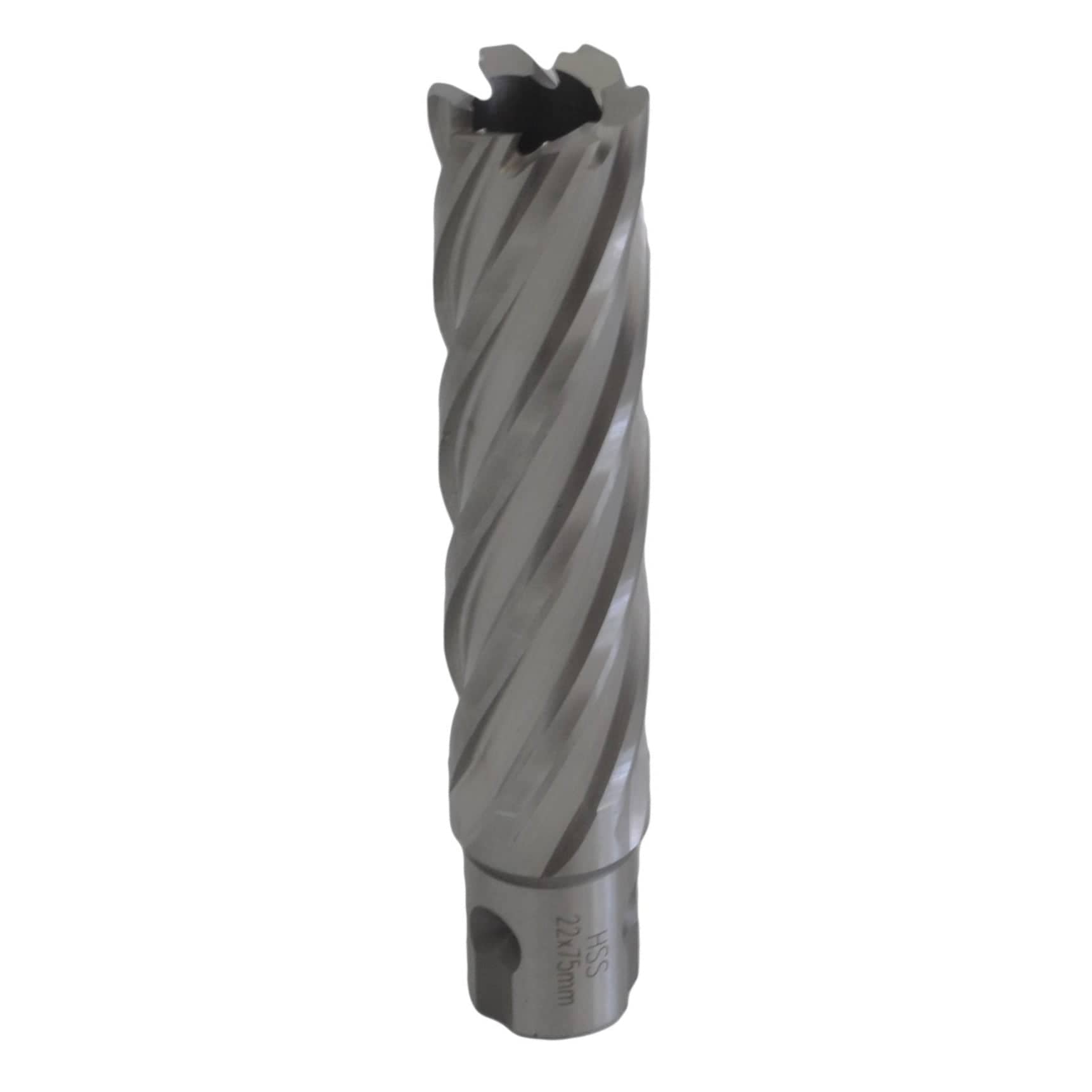 22 x 75mm D.O.C HSS 3/4" Universal Shank Annular Cutter - Twin Eagle Imports