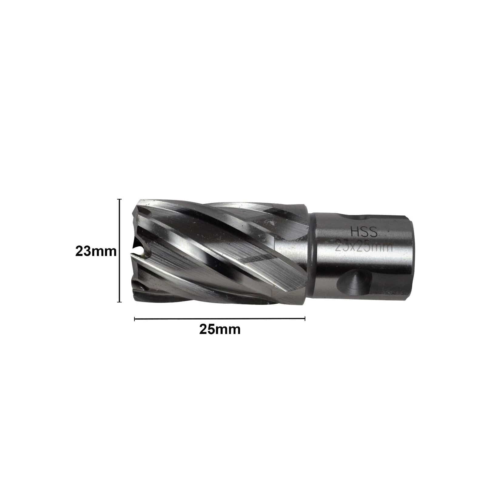 23 x 25mm D.O.C HSS 3/4" Universal Shank Annular Cutter - Twin Eagle Imports