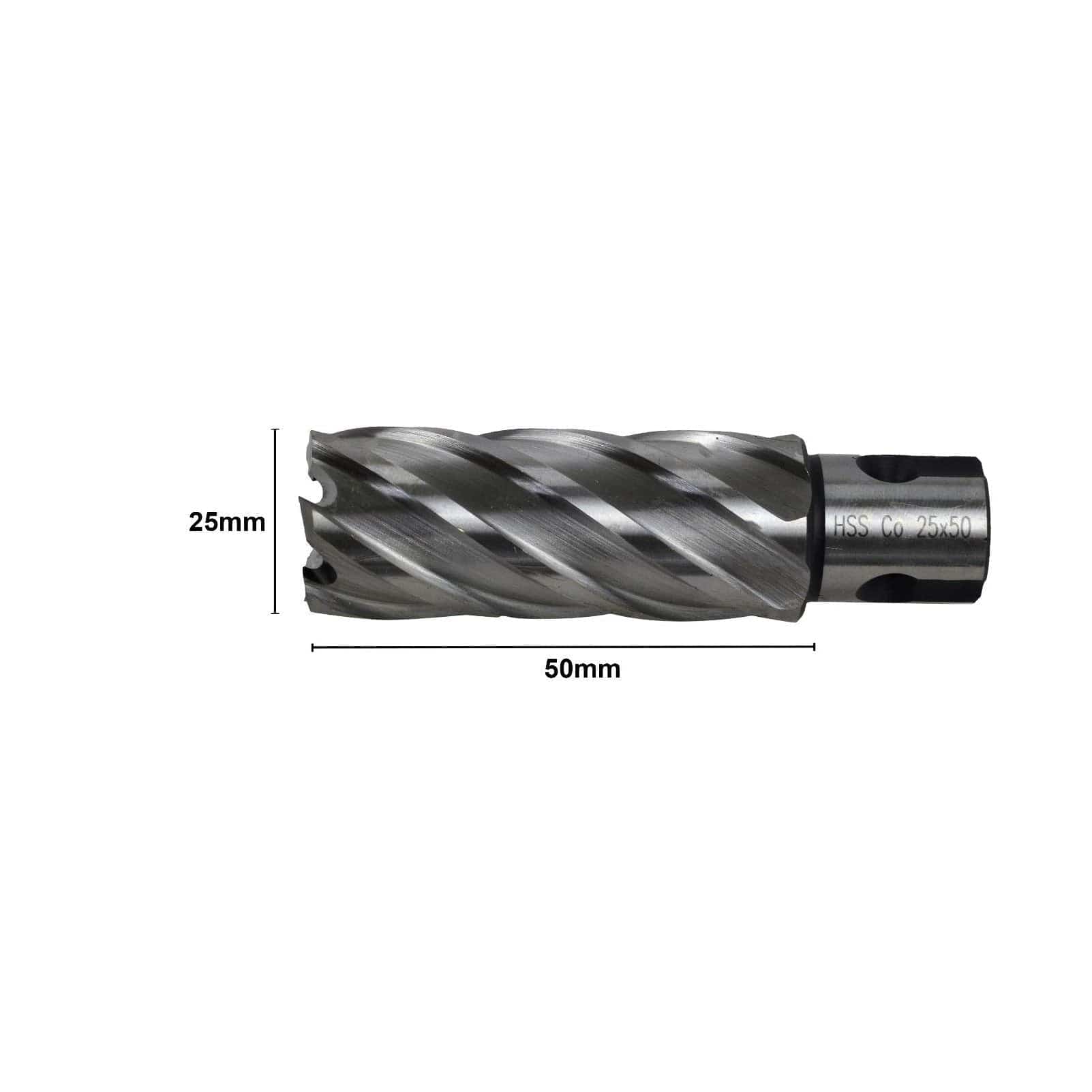 25 x 50mm D.O.C HSS 3/4" Universal Shank Annular Cutter - Twin Eagle Imports