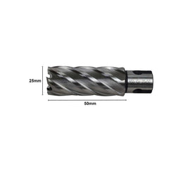 25 x 50mm D.O.C HSS 3/4" Universal Shank Annular Cutter - Twin Eagle Imports