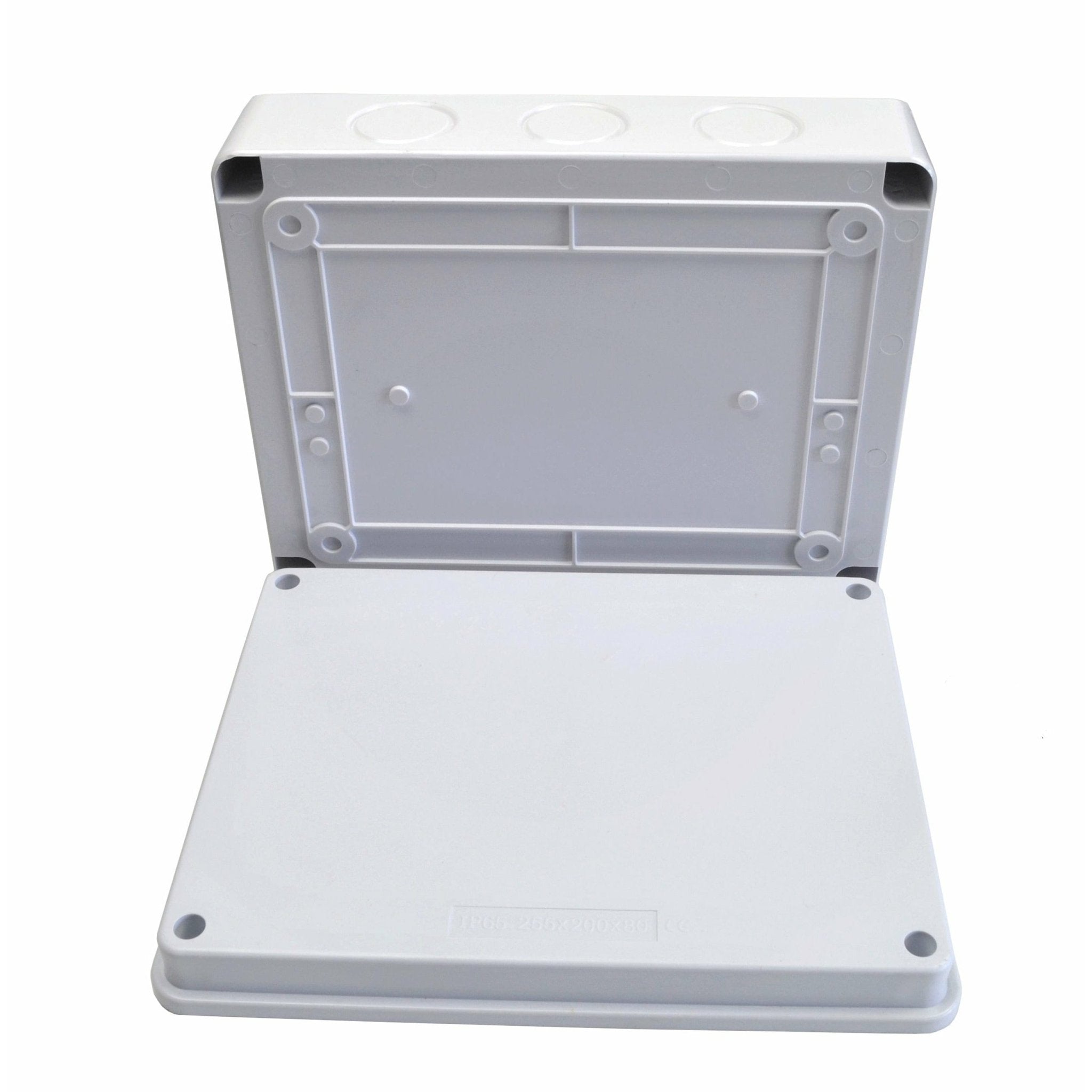 255x200x80 mm No Grommet IP65 Waterproof Junction Box - Twin Eagle Imports