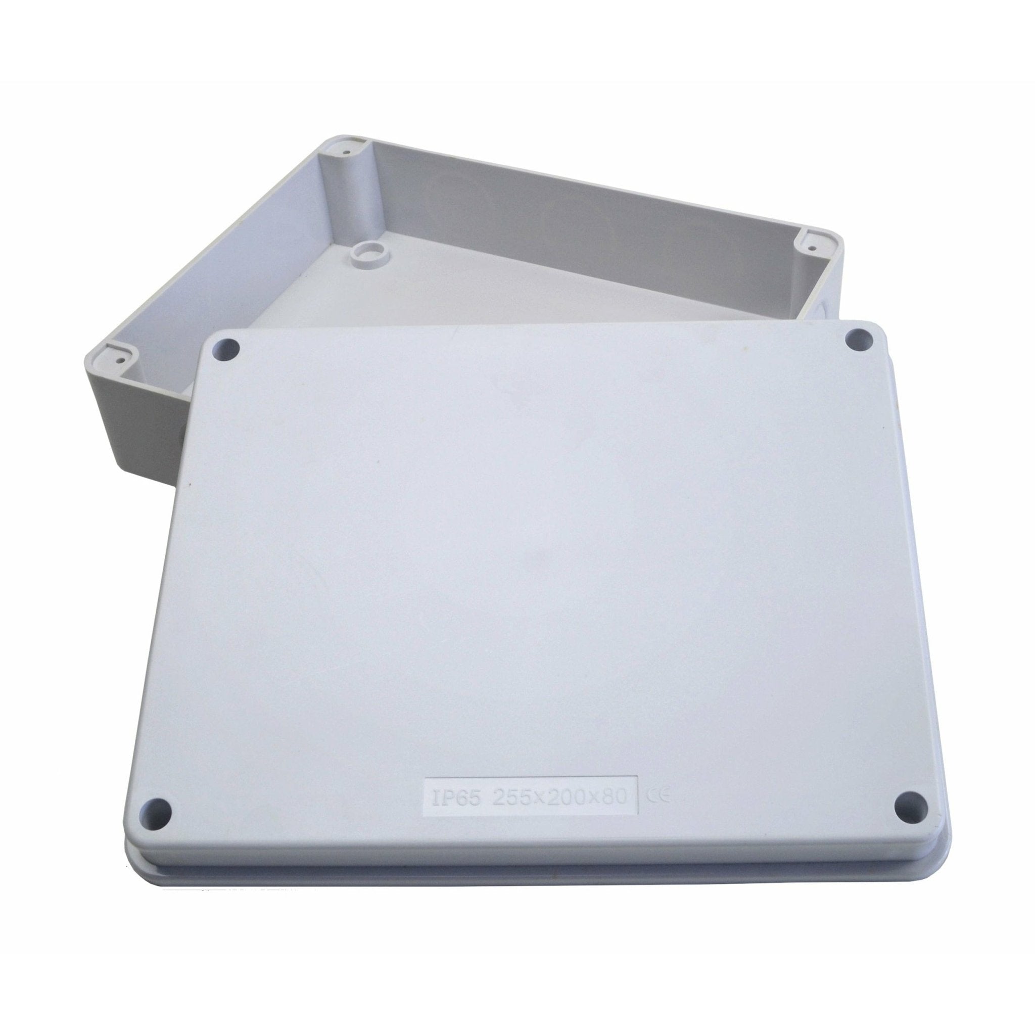 255x200x80 mm No Grommet IP65 Waterproof Junction Box - Twin Eagle Imports