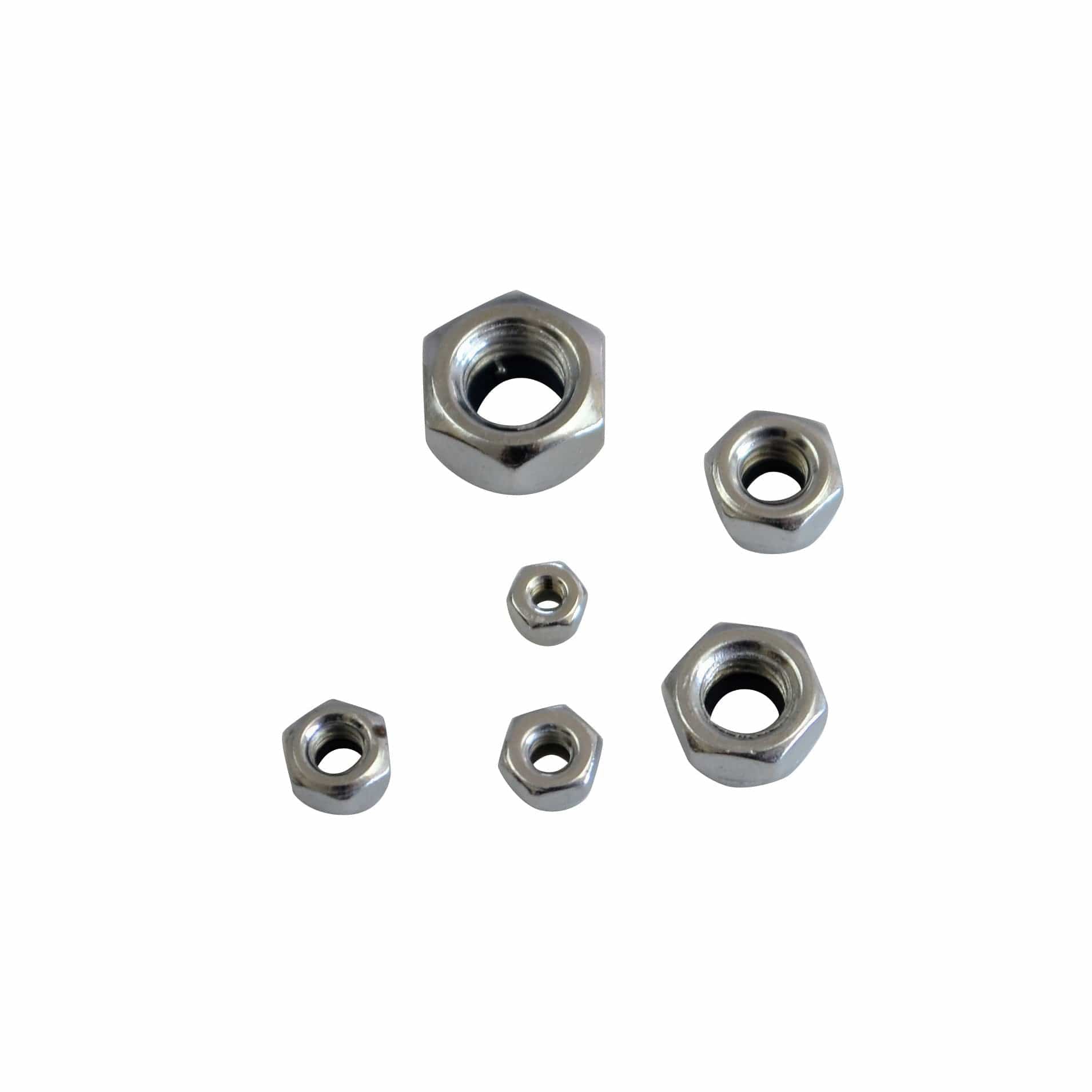 300pc Hex Nylock Nylon Carbon Steel Nut Grab Kit - Twin Eagle Imports