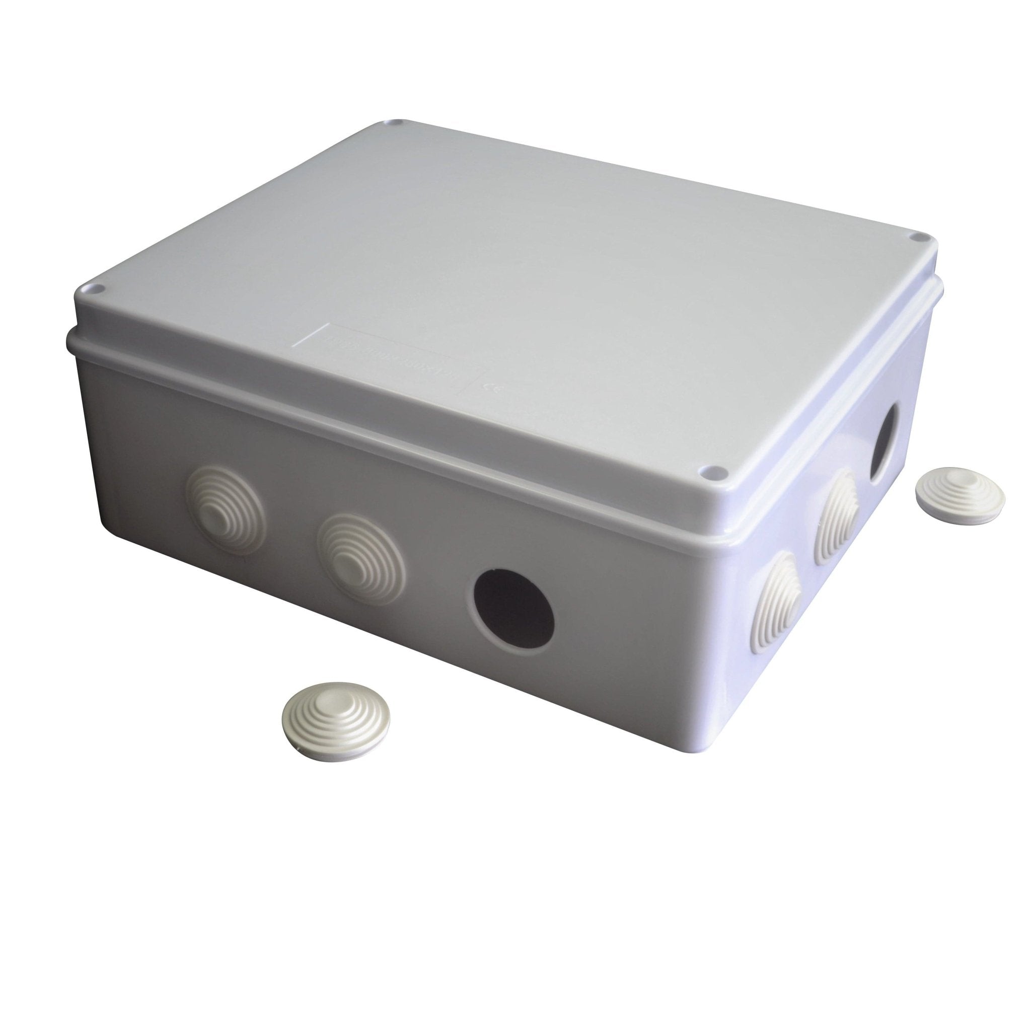 300x250x120 mm ABS Plastic IP65 Waterproof Junction Box - Twin Eagle Imports
