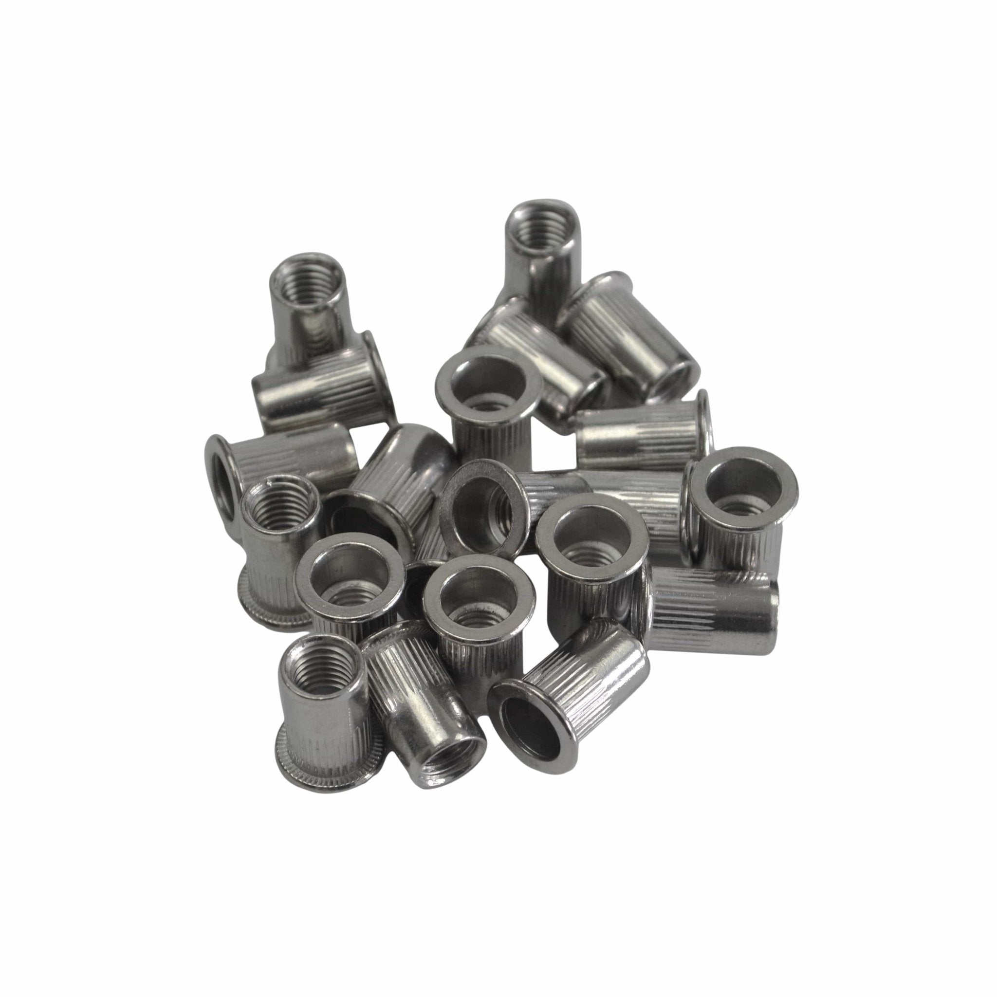304 Stainless Steel Coarse Metric Nutsert Rivnuts M3 M4 M5 M6 M8 M10 - Twin Eagle Imports