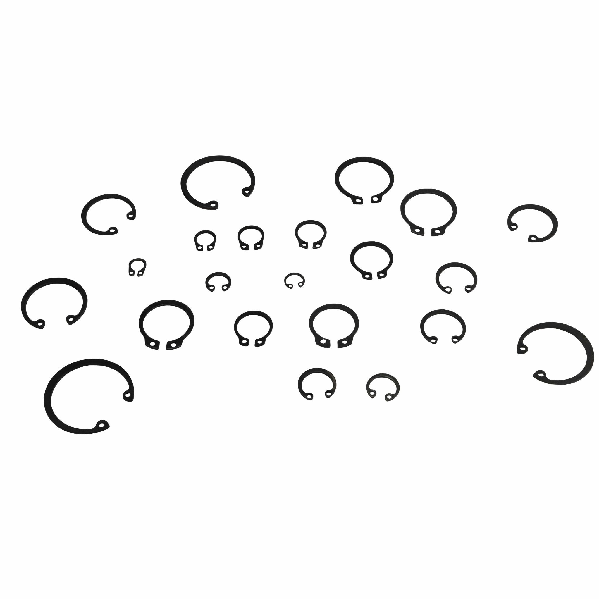 340pc Internal External Circlip Snap Ring - Twin Eagle Imports