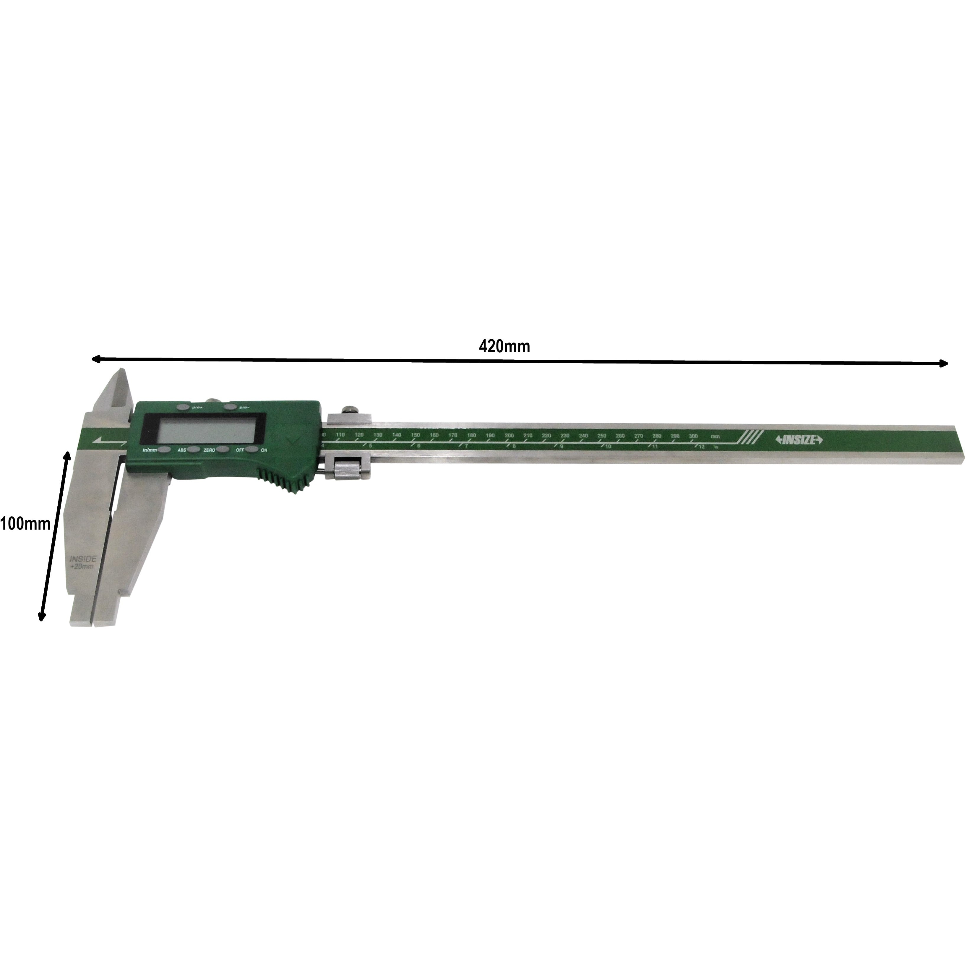 Insize Digital Caliper 0-300mm / 0-12" Range Series 1136-301