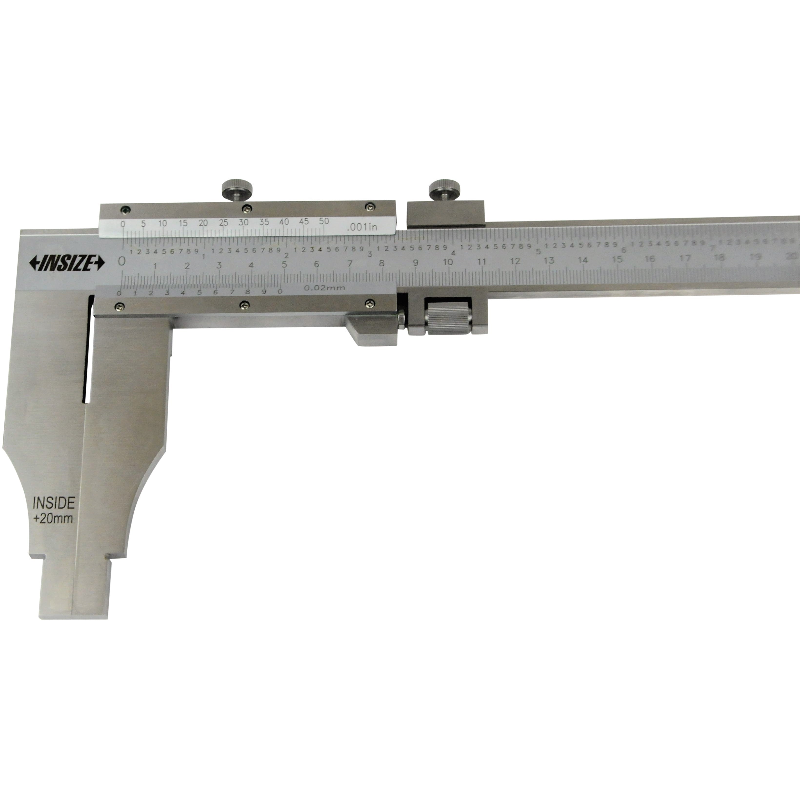 Insize Vernier Caliper 0-450mm/0-18" Range Series 1214-450