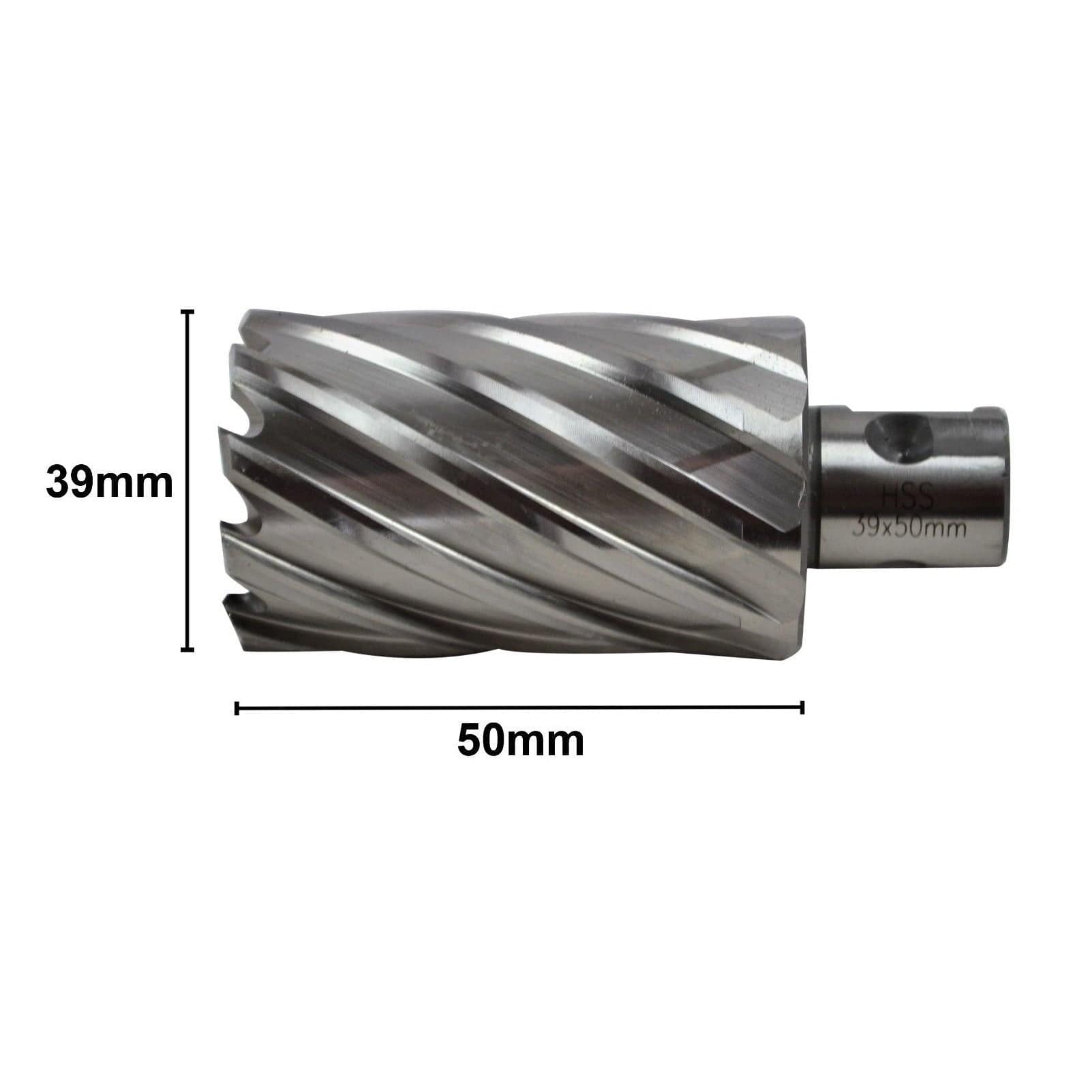 39 x 50mm D.O.C HSS 3/4" Universal Shank Annular Cutter - Twin Eagle Imports