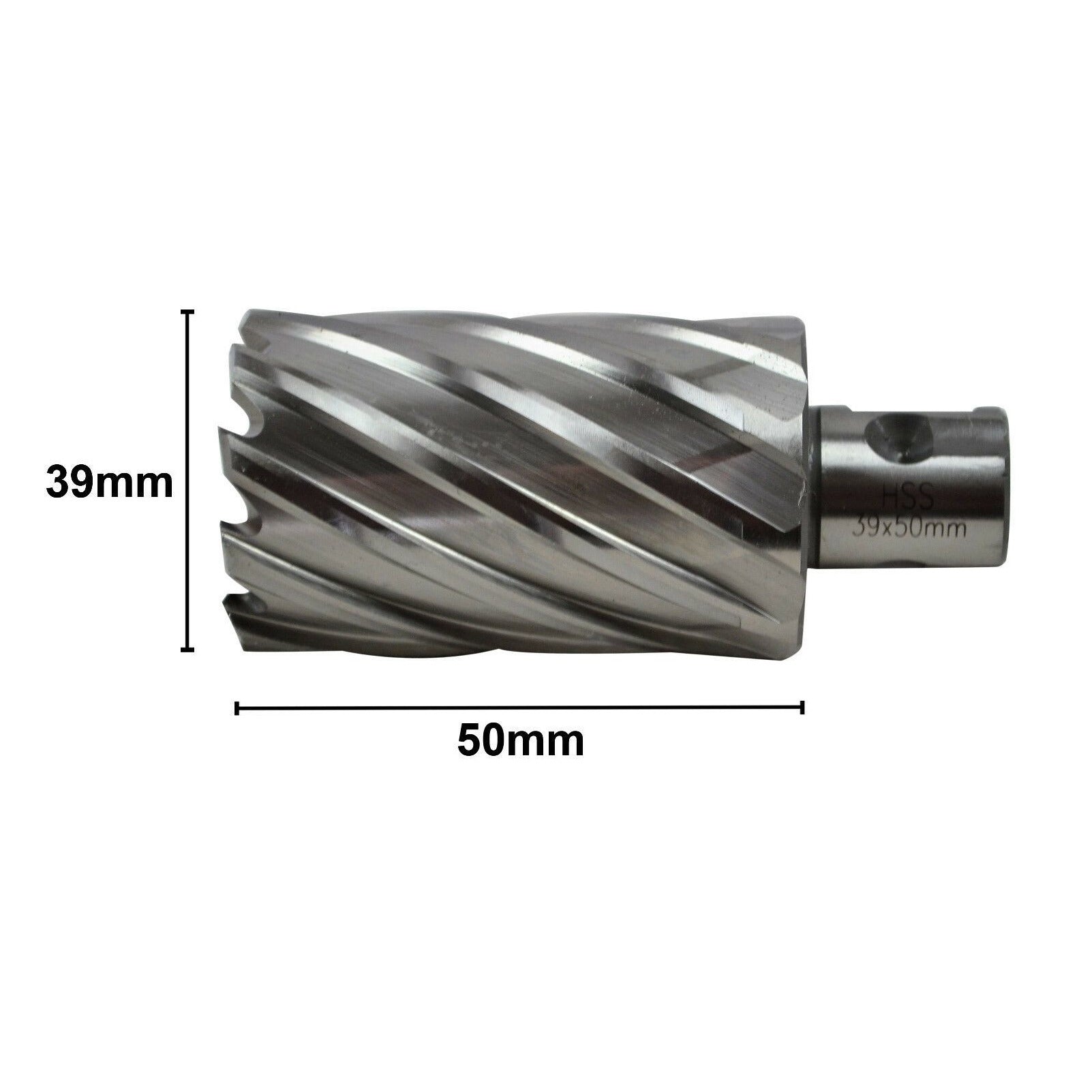 annular cutter broach cutter HSS universal shank cut cnc metalwork industrail 39mmx50mm and 41mmx50mm 
