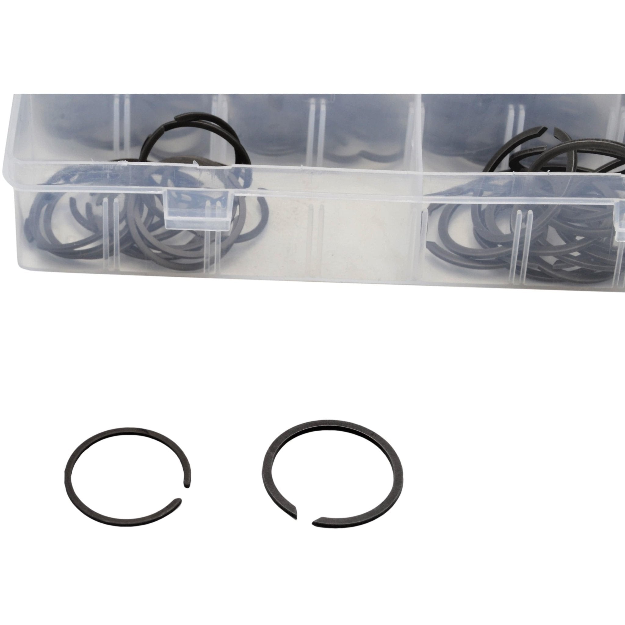 430pc 65 Mn Metric Snap Ring Retainer Grab Kit Assortment - Twin Eagle Imports