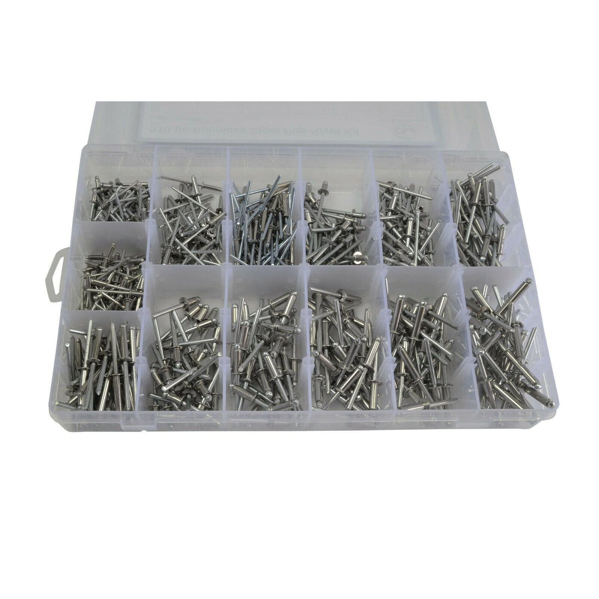 510pc 304 Stainless Steel Pop Rivit Grab Kit - Twin Eagle Imports