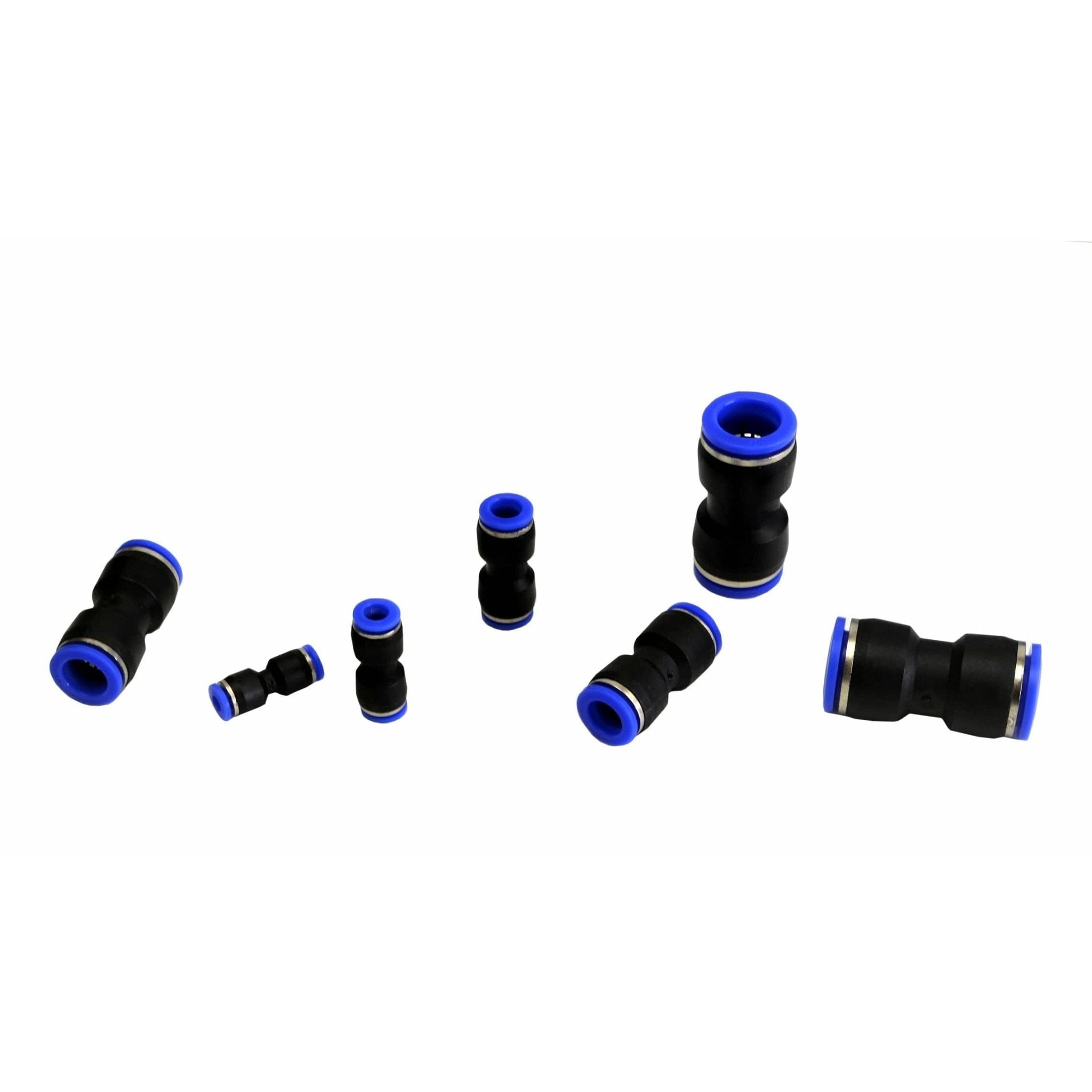 58 pc Pushfit air joiner Metric Quick Connect Grab Kit Assortment - Twin Eagle Imports