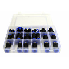 58 pc Pushfit air joiner Metric Quick Connect Grab Kit Assortment - Twin Eagle Imports