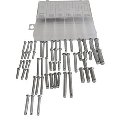 60pc Metric Clevis Pins Grab Kit - Twin Eagle Imports