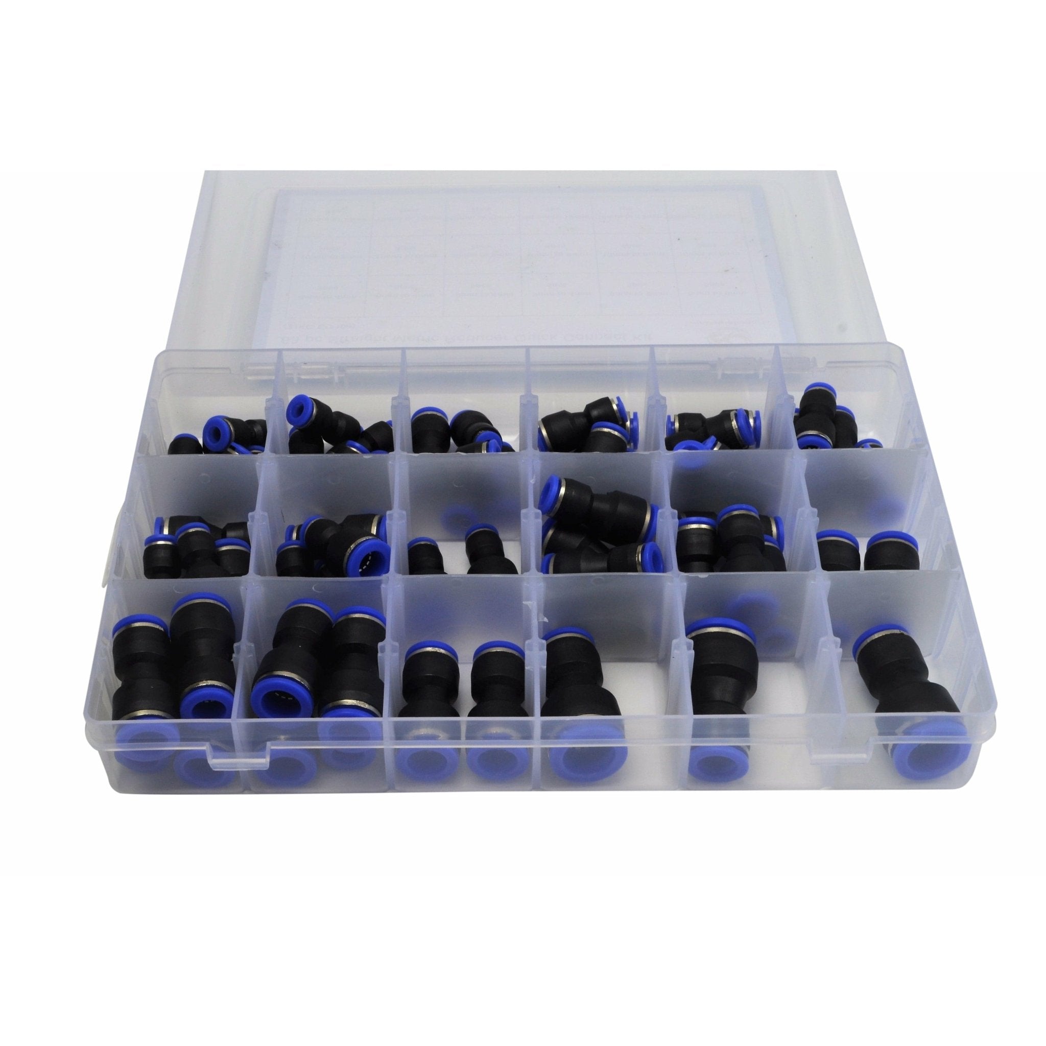 63 pc Straight Quick Connect Grab Kit Assortment - Twin Eagle Imports