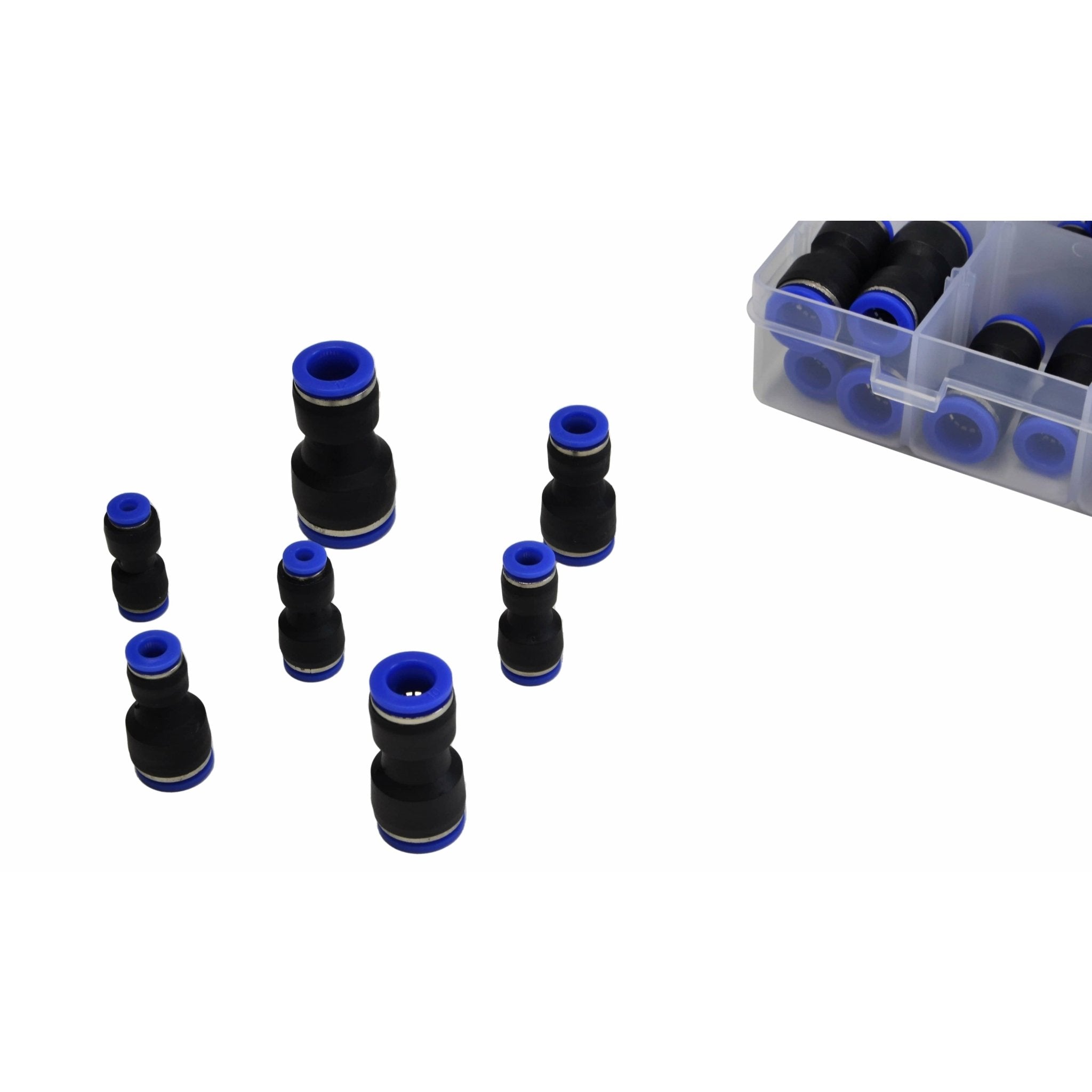 63 pc Straight Quick Connect Grab Kit Assortment - Twin Eagle Imports