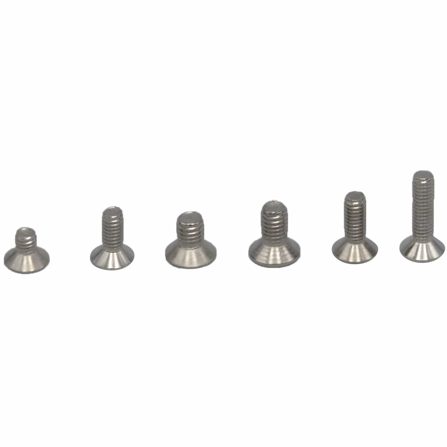 648 Piece 304 Stainless Steel Countersink Cap Screw Grab Kit Assortment - Twin Eagle Imports
