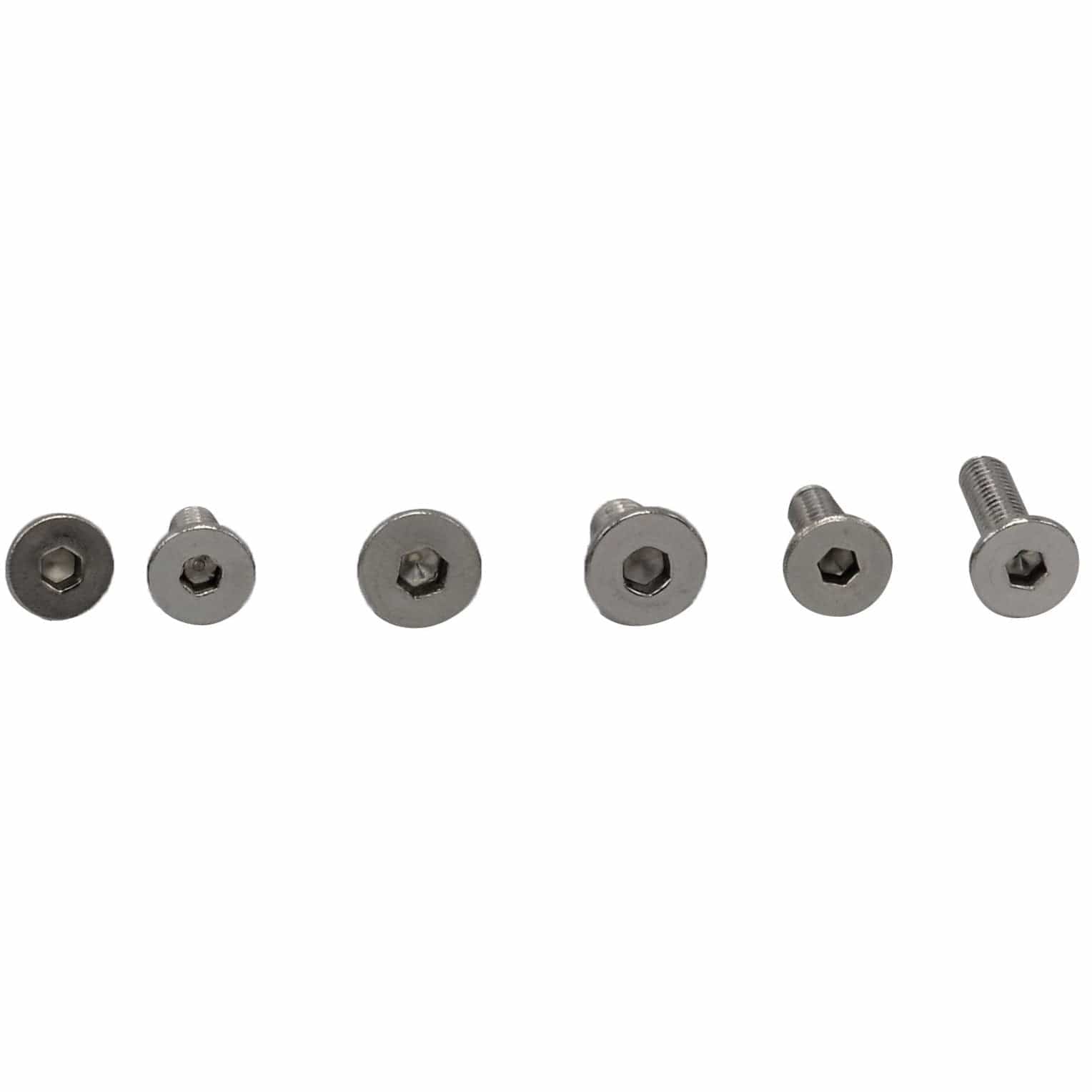 648 Piece 304 Stainless Steel Countersink Cap Screw Grab Kit Assortment - Twin Eagle Imports