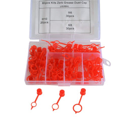 80pc Grease Nipple Cap Grab Kit - Twin Eagle Imports