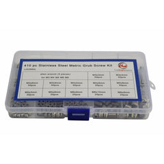 820pc Metric and Imperial Stainless Steel Grub Screw Grab Kit - Twin Eagle Imports
