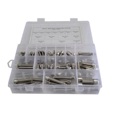 90pc Stainless Steel Cap Screw Bolt Assortment Grab Kit - Twin Eagle Imports